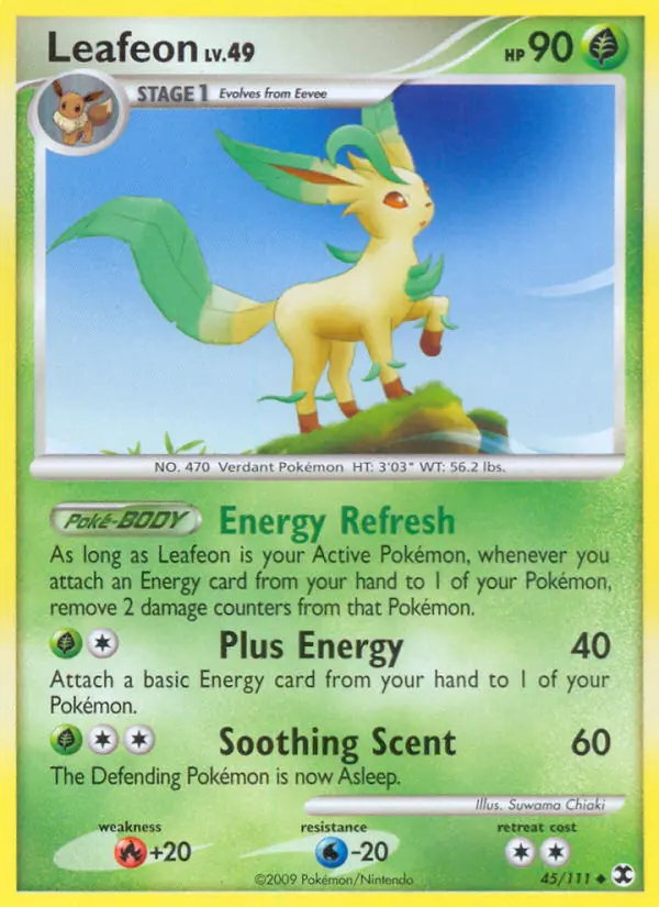 Image of the card Leafeon