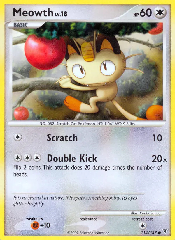 Image of the card Meowth