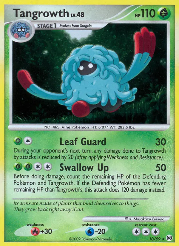 Image of the card Tangrowth