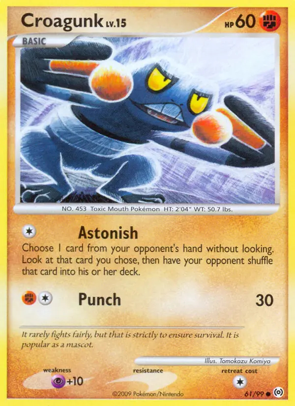 Image of the card Croagunk