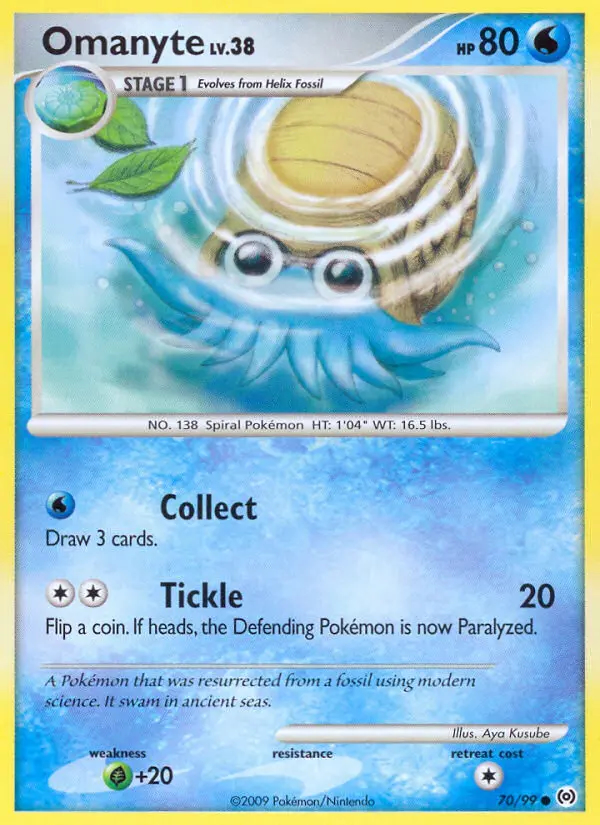 Image of the card Omanyte
