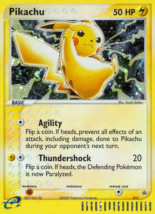 Image of the card Pikachu