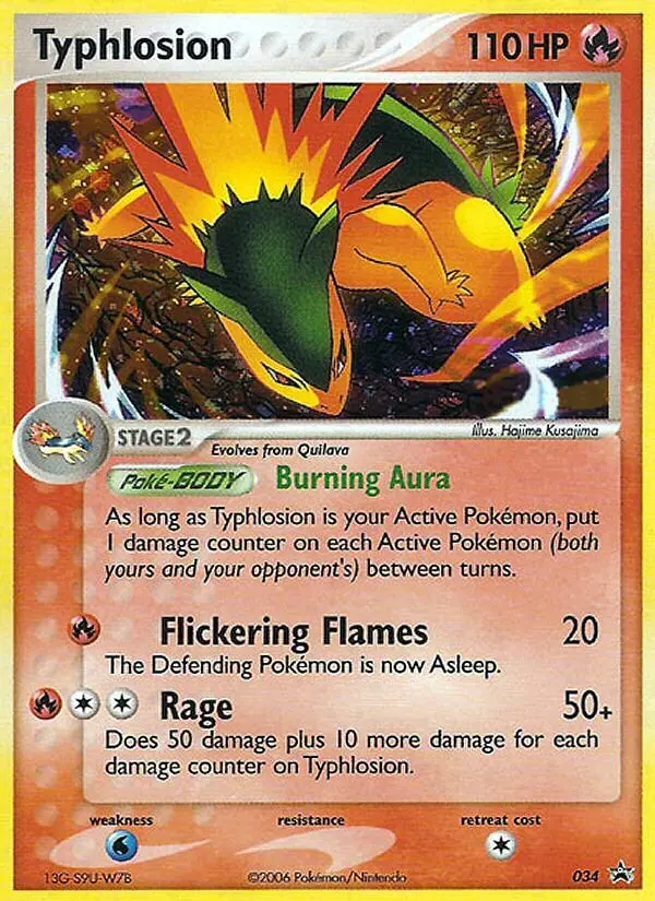 Image of the card Typhlosion