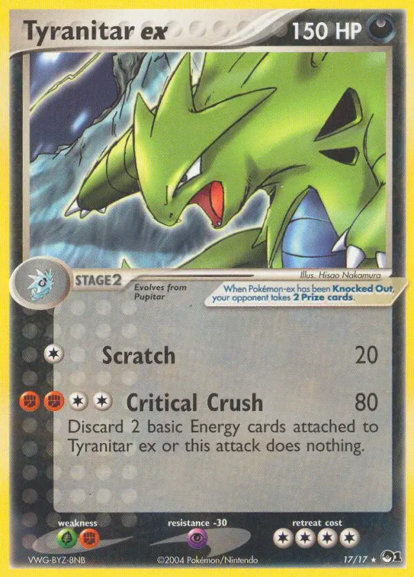Image of the card Tyranitar ex
