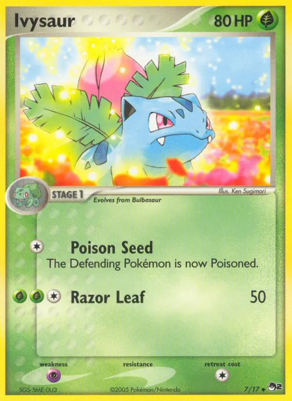 Image of the card Ivysaur
