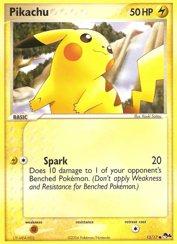 Image of the card Pikachu