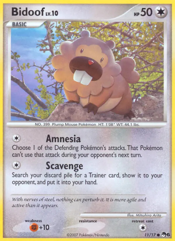 Image of the card Bidoof