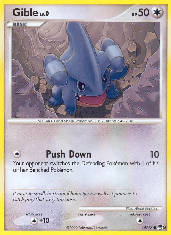 Image of the card Gible