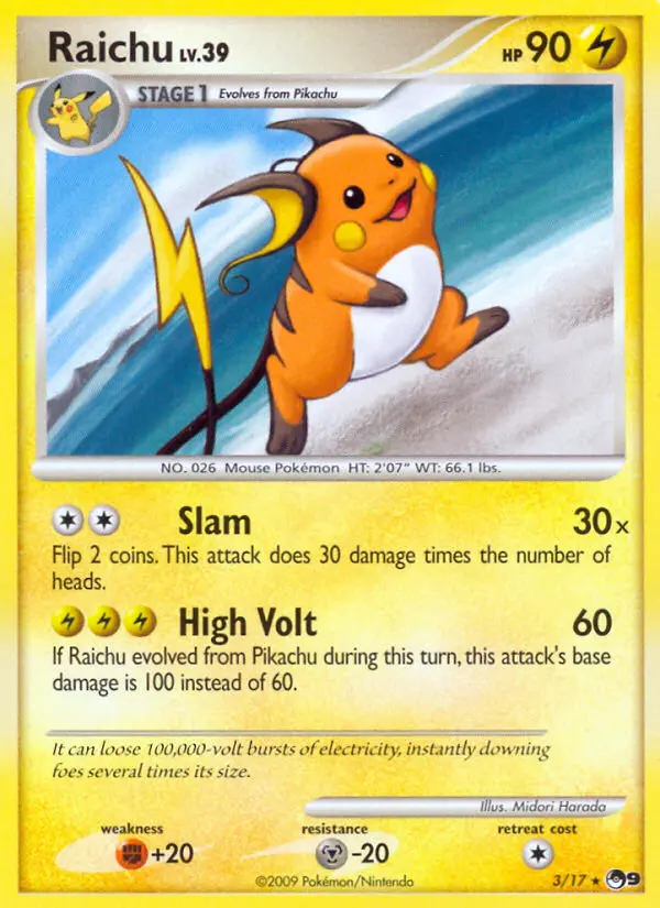 Image of the card Raichu