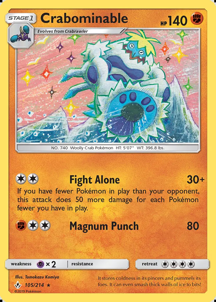 Image of the card Crabominable