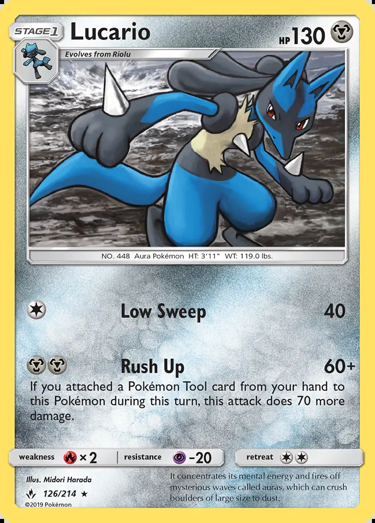 Image of the card Lucario