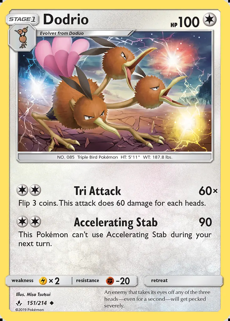 Image of the card Dodrio