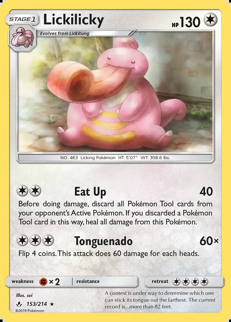 Image of the card Lickilicky