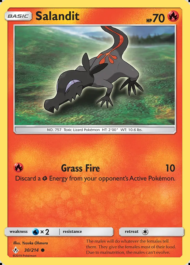 Image of the card Salandit