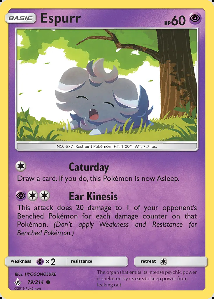 Image of the card Espurr