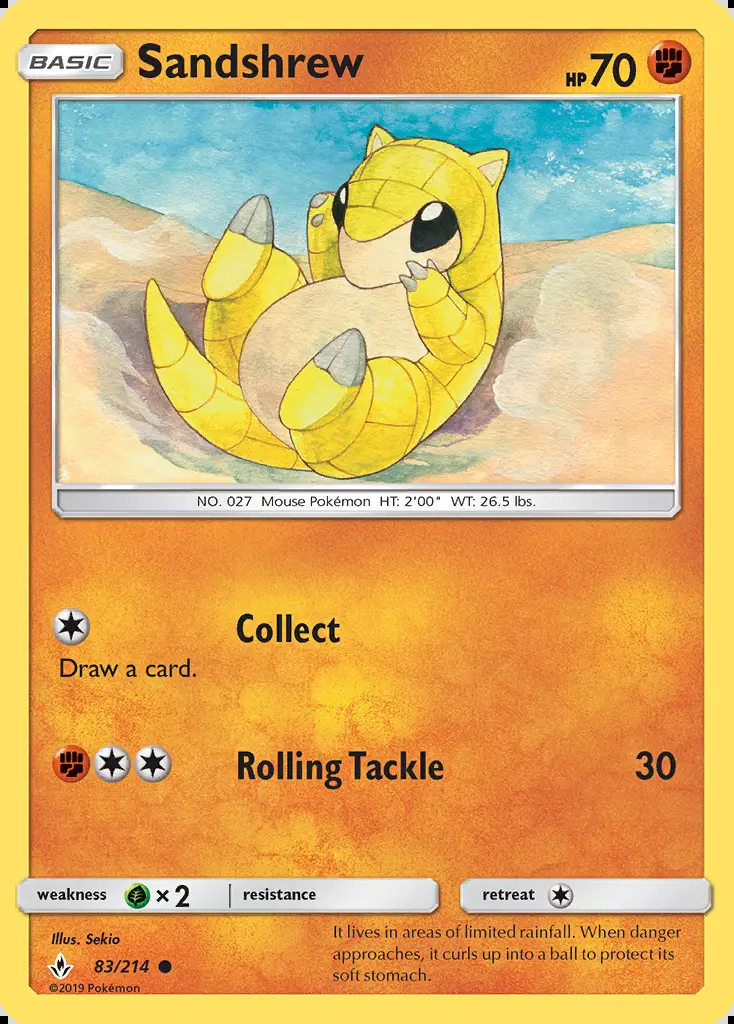 Image of the card Sandshrew