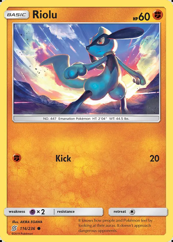 Image of the card Riolu