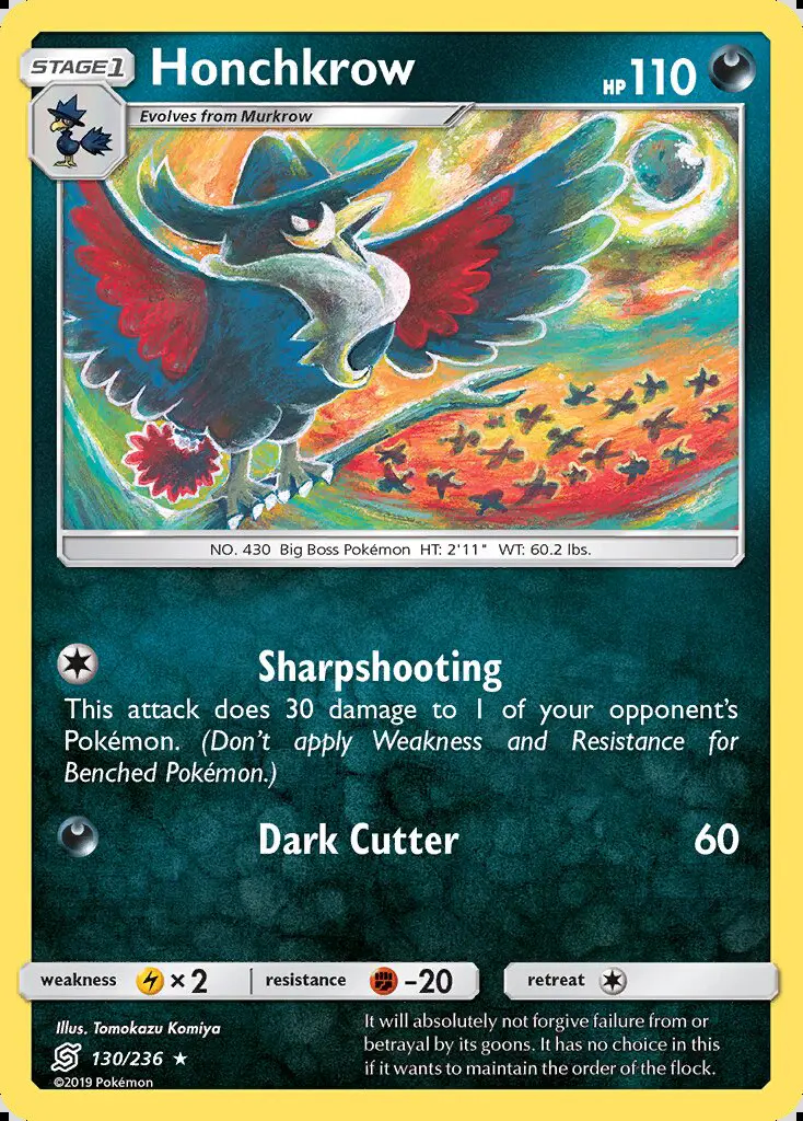 Image of the card Honchkrow