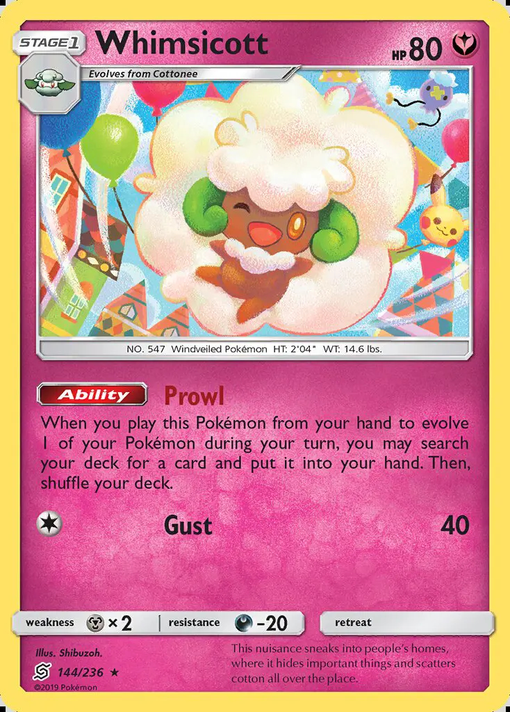 Image of the card Whimsicott