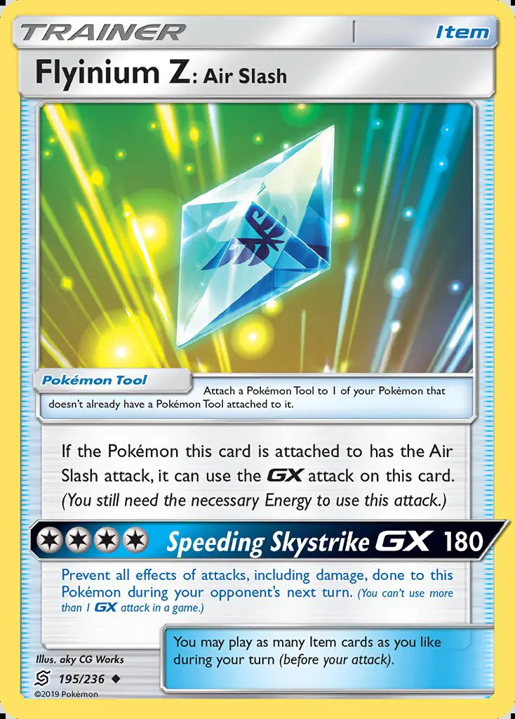 Image of the card Flyinium Z: Air Slash