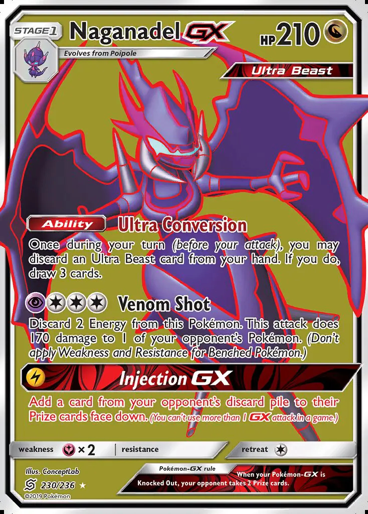 Image of the card Naganadel GX