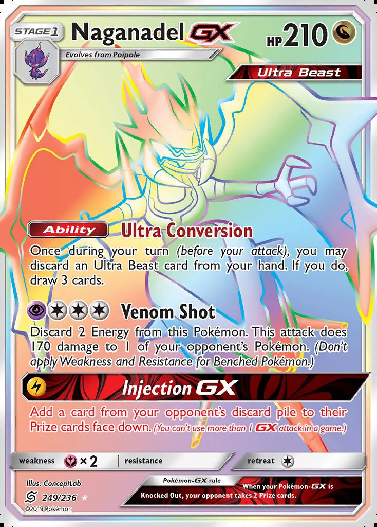 Image of the card Naganadel GX