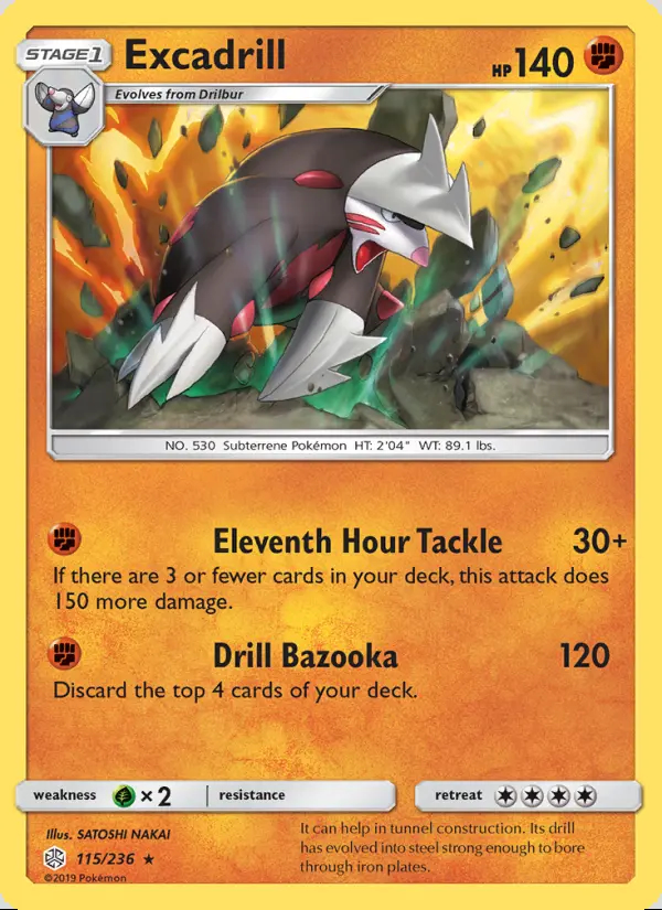 Image of the card Excadrill