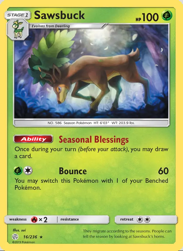 Image of the card Sawsbuck