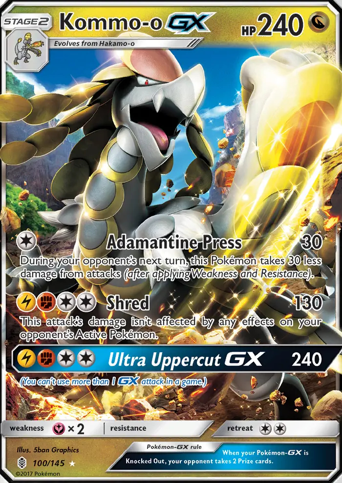 Image of the card Kommo-o GX