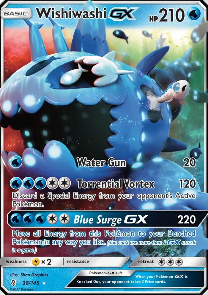 Image of the card Wishiwashi GX