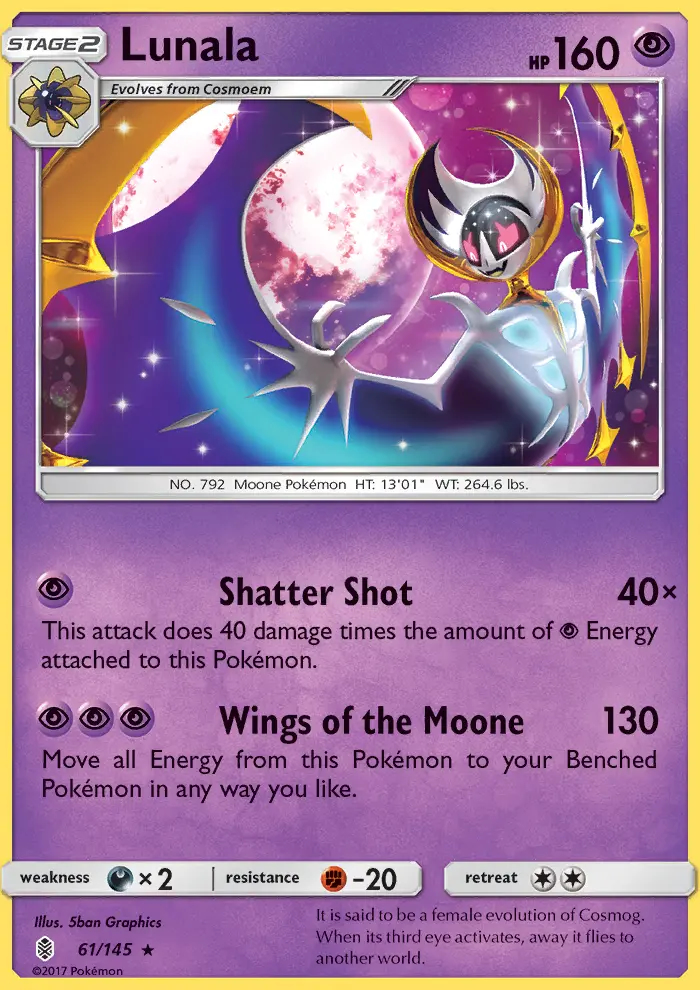 Image of the card Lunala