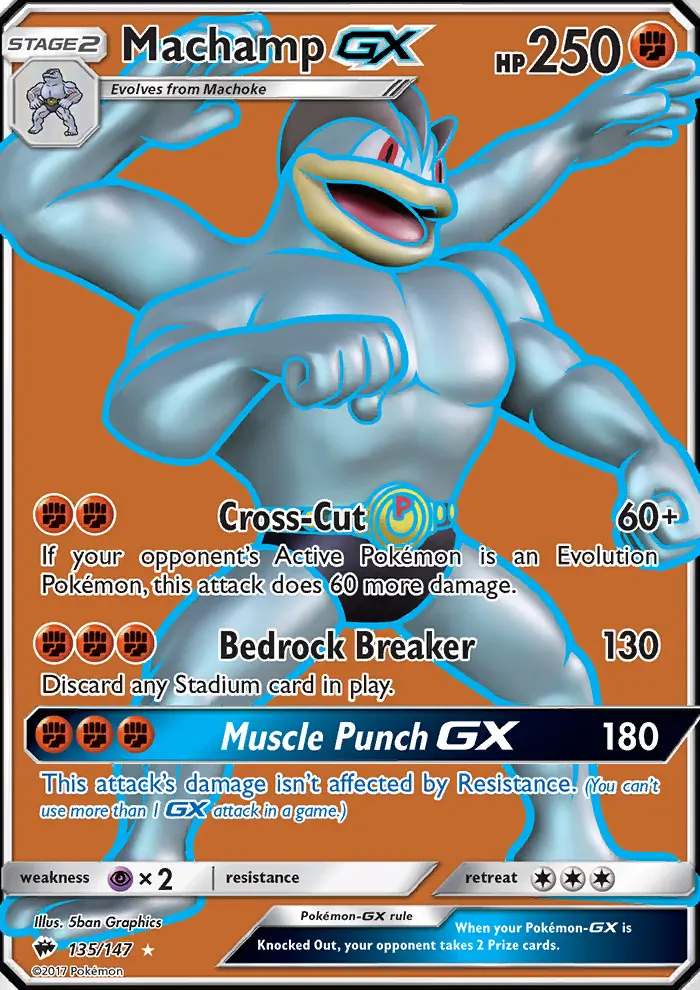 Image of the card Machamp GX