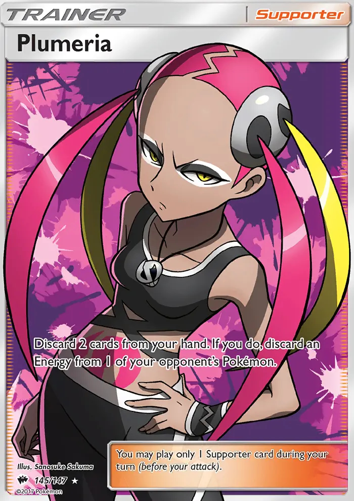 Image of the card Plumeria