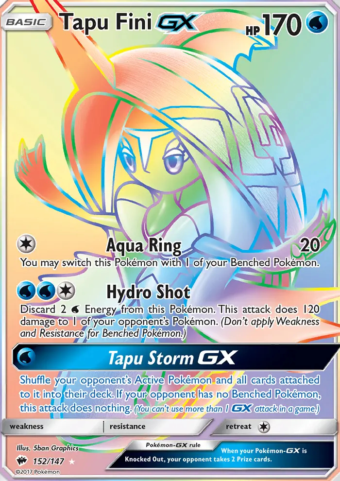 Image of the card Tapu Fini GX
