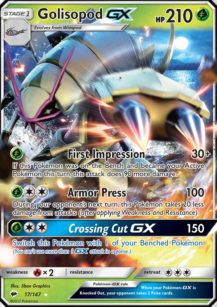 Image of the card Golisopod GX