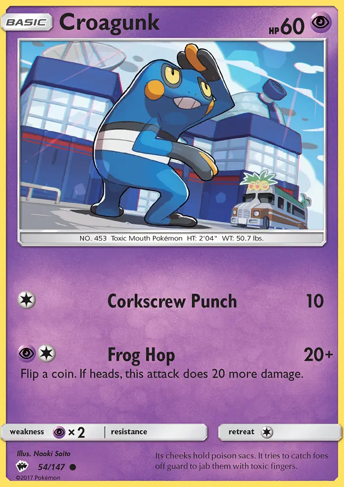 Image of the card Croagunk