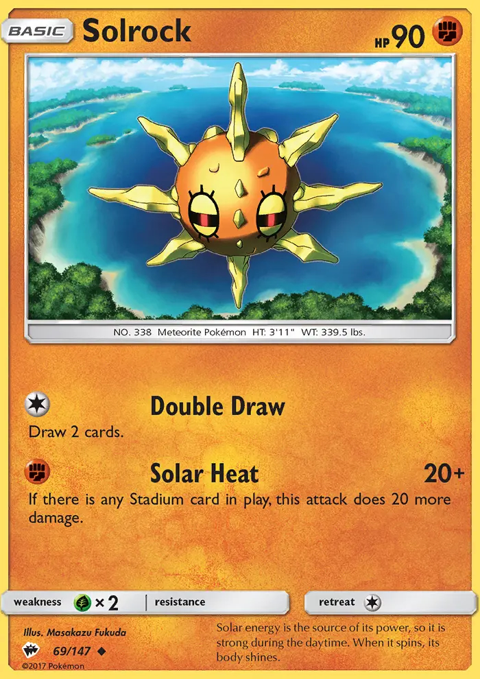 Image of the card Solrock