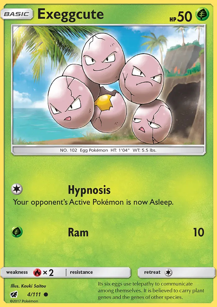 Image of the card Exeggcute