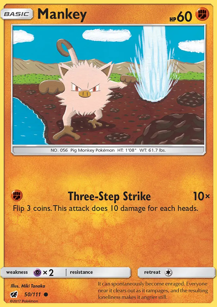 Image of the card Mankey