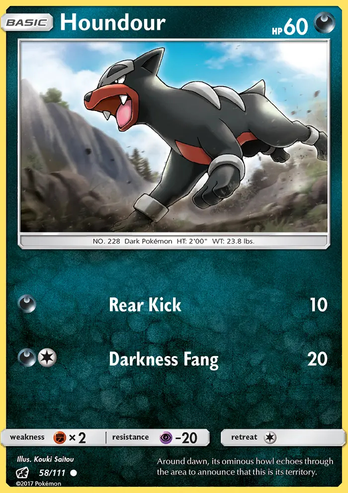 Image of the card Houndour