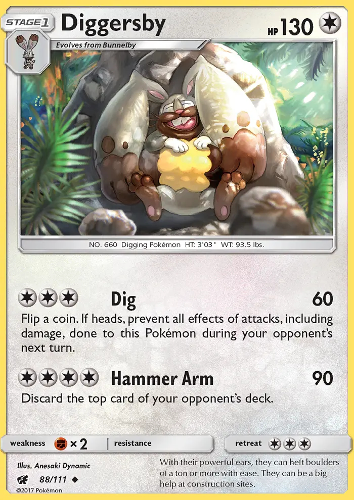Image of the card Diggersby