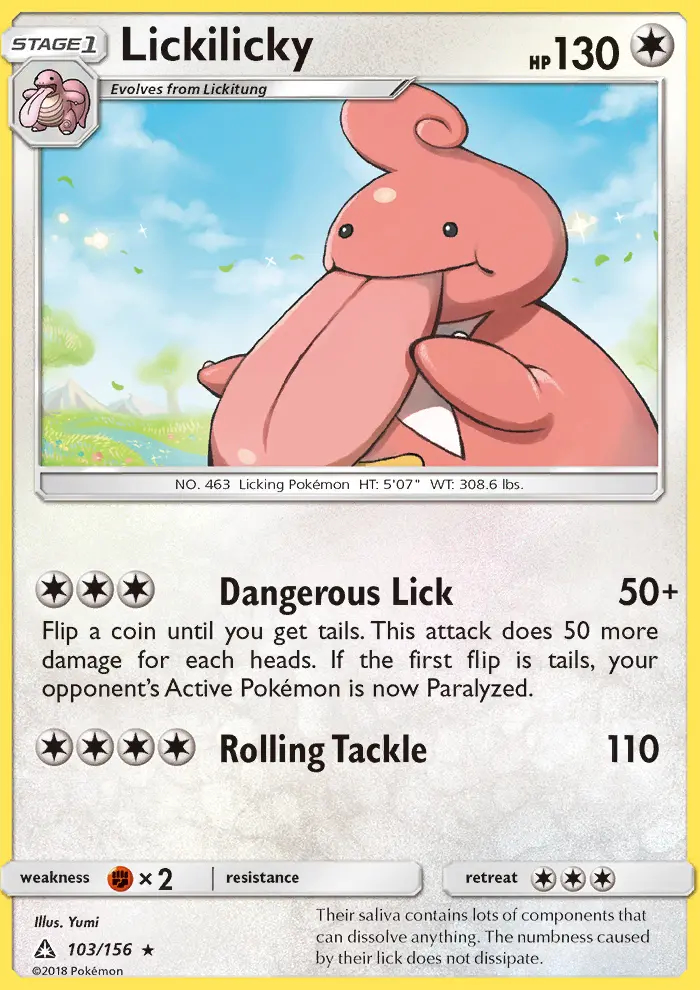 Image of the card Lickilicky