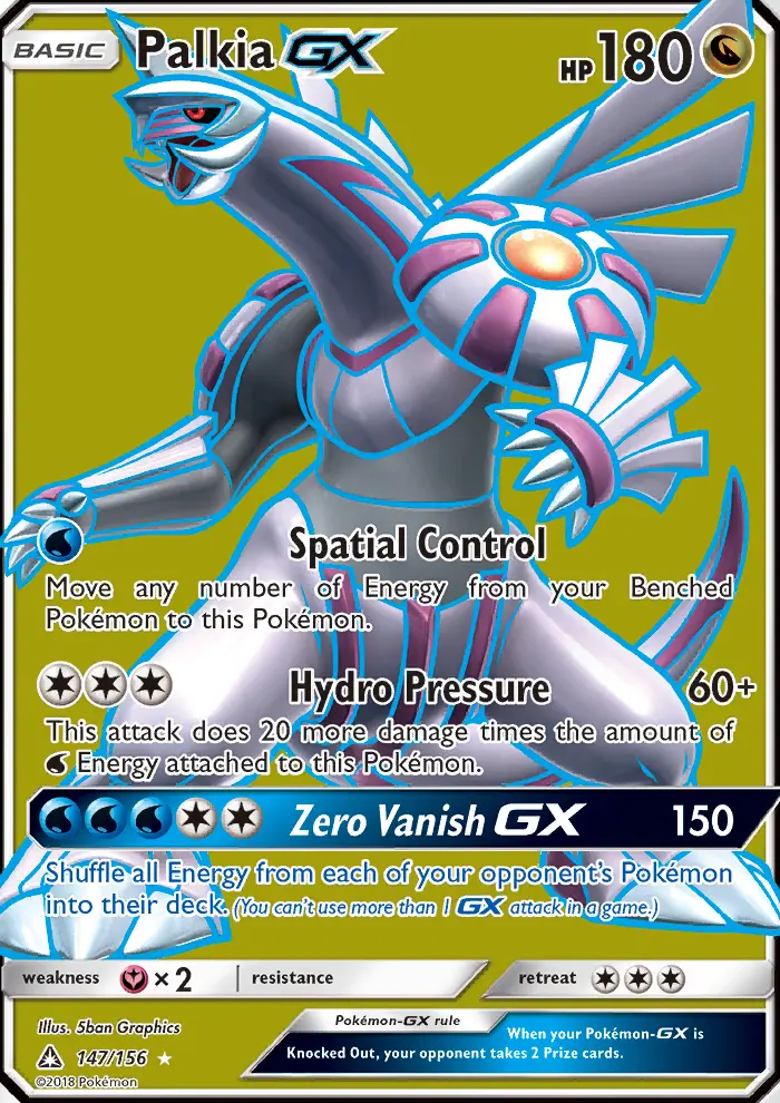 Image of the card Palkia GX