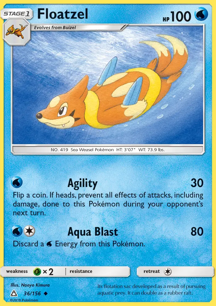 Image of the card Floatzel