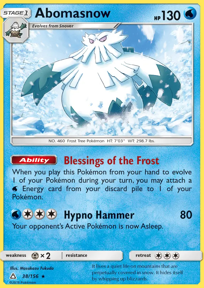 Image of the card Abomasnow