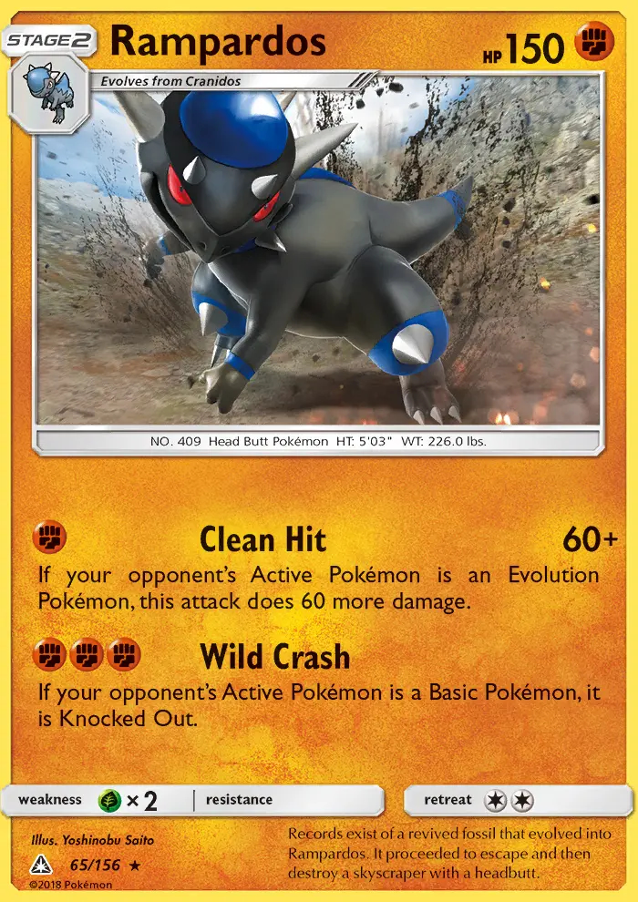 Image of the card Rampardos