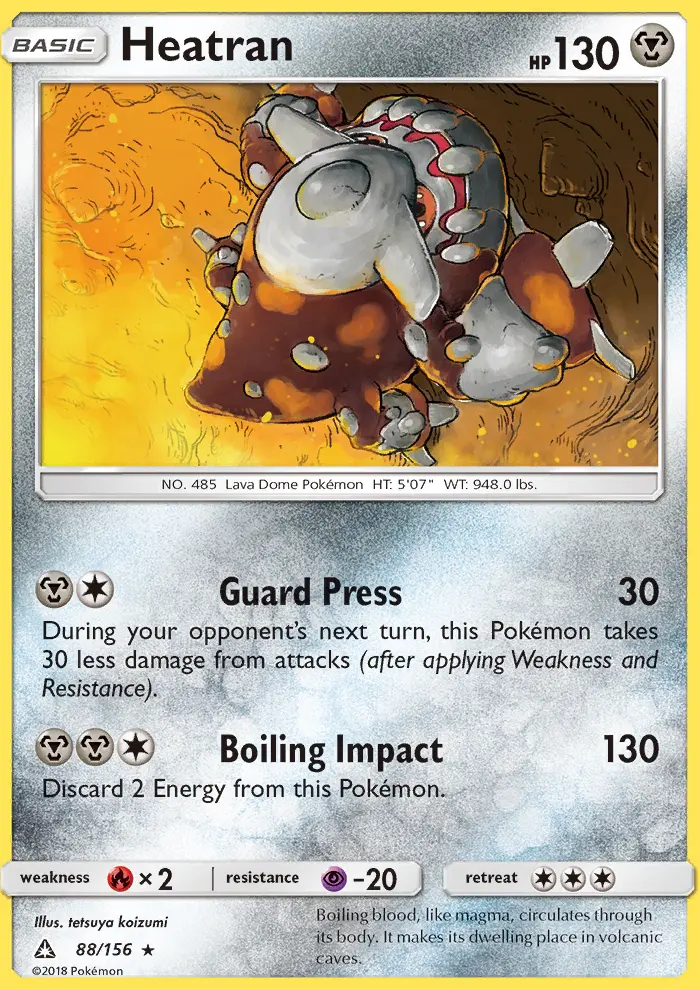 Image of the card Heatran