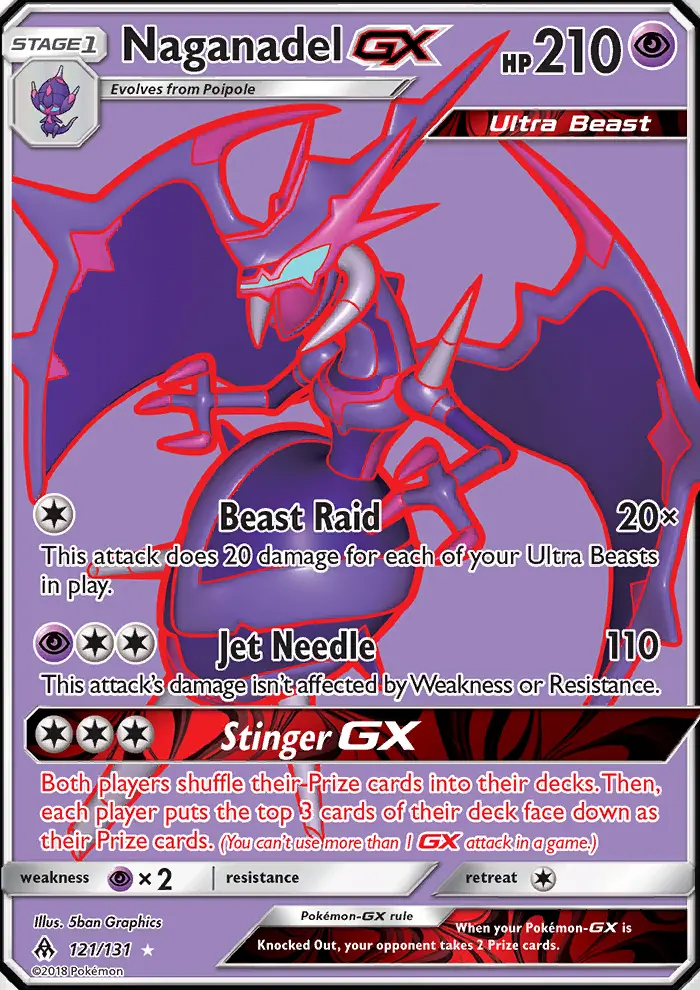 Image of the card Naganadel GX