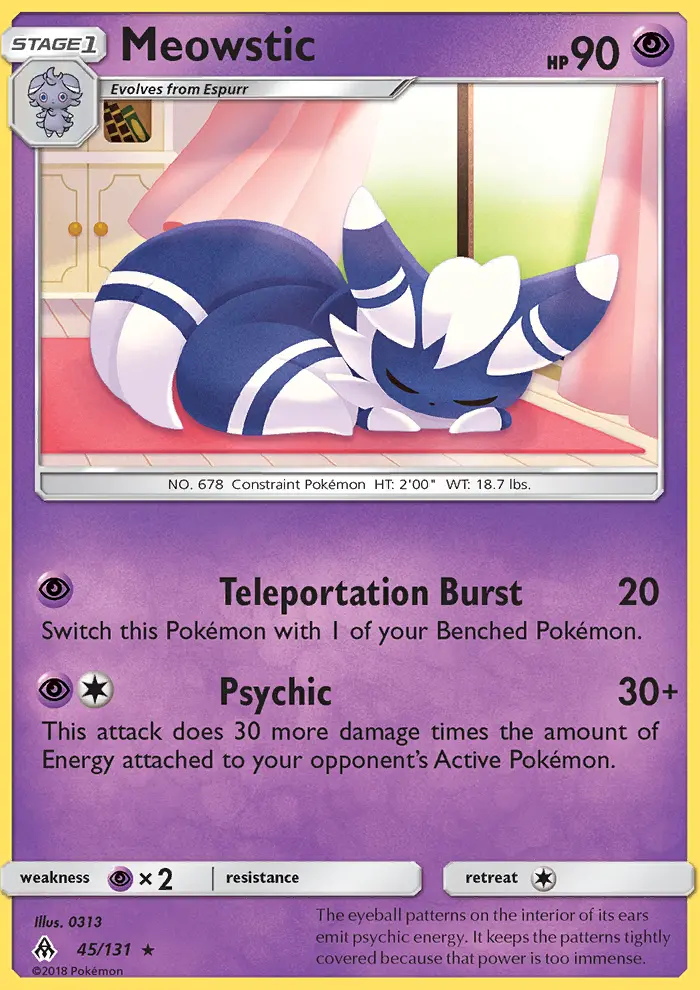 Image of the card Meowstic