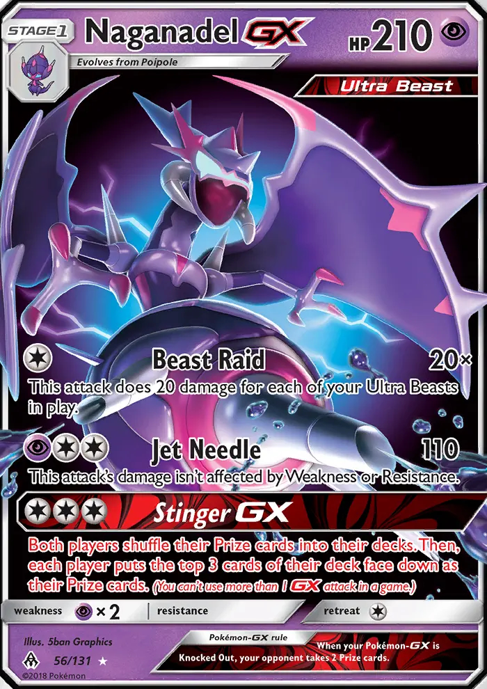 Image of the card Naganadel GX